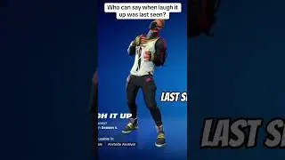 When was laugh it up last seen? #fortnite #fortniteclips #gaming #viralvideo #shorts