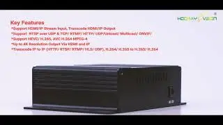 HEM 2021 Real Time IPTV OTT Encoder Decoder Transcoder