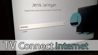 mengkoneksikan samsung smart tv ke internet cuma pakai HP