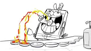 Spatula of the Heavens - MONTAGE (storyboard)