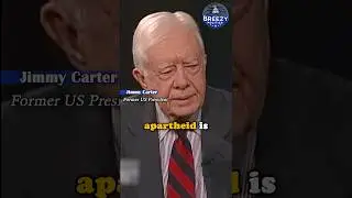 President Carter slams Israel 