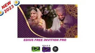 EDIUS 2023 TITEL PROJECT|| Edius Project || free Invition project