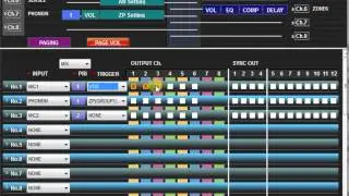 TOA 9000M2 Software Part 11 - Paging Settings