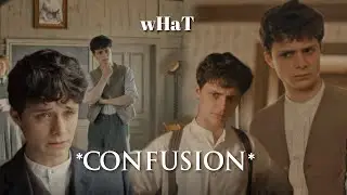 Gilbert Blythe is the most confused boy ever.