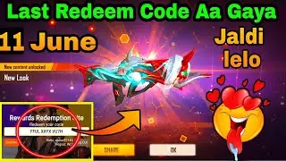 FREE FIRE REDEEM CODE TODAY | 11 JUNE | REDEEM CODE FREE FIRE | FF REDEEM CODE TODAY 11 JUNE