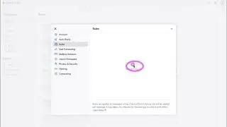 Create client based iCloud rule