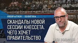 Скандалы новой сессии Кнессета. Чего хочет правительство. Недельный обзор с Габи Вольфсоном