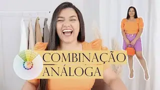 Como combinar cores - Combinação análoga Círculo cromático