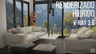 Renderizado Hibrido no V-ray 3.6 Para Sketchup