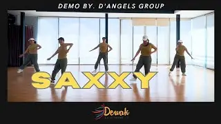 Saxxy Line Dance  || Dance by D'Angels group ||  Dewak Entertainment