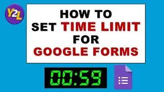 How to use timer in Google Forms