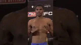 Tshepo majuba vs kenan hornabrook efc 116 weigh ins #shorts #efc
