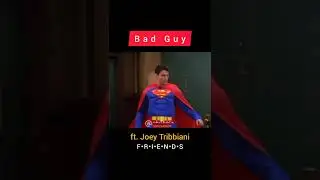 Bad Guy ft. Joey Tribbiani F.R.I.E.N.D.S. #ytshorts #shorts #friendsedits #joey #joeytribbiani