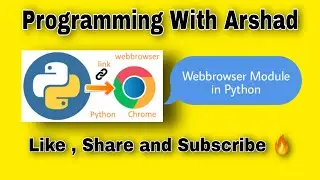 Opening Websites In Google Chrome Using webbrowser Module In Python Programming Language ...