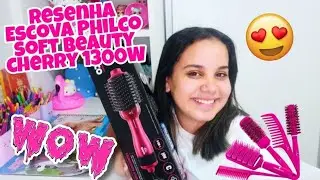 RESENHA || ESCOVA PHILCO SOFT BEAUTY CHERRY 1300W