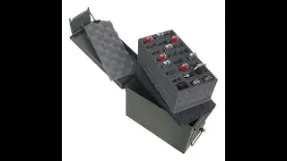 24 Folding Knives 50 Cal Ammo Can