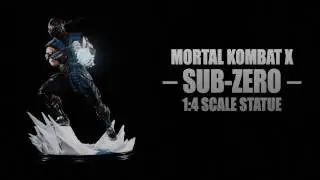 Mortal Kombat X SUB-ZERO 1:4 Statue