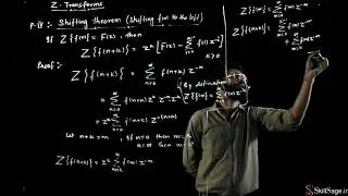 Shifting Theorem With Numerical