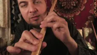 How to play Ney flute (как играть на флейте НЕЙ)