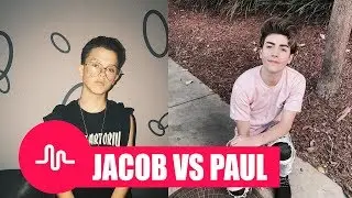 Jacob Sartorius VS Jenna Ortega VS Paul Zimmer VS Jamie Rose Musically Compilation