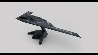 Display Stand for B-2 Spirit, designed by GOODesign