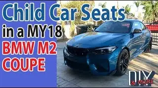 CHILD SEATS IN A COUPE, 2 KIDS IN 2018 BMW M2