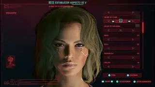Cute Latina Female Character | Face Creation | Cyberpunk 2077