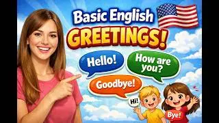 Level A1: Basic English greetings