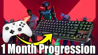 1 Month Progression on Valorant