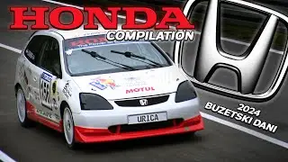 HONDA COMPILATION | Buzetski Dani 2024 | FIA European Hillclimb Championship