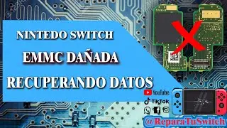 Nintendo Switch NO ENCIENDE, Daño EMMC