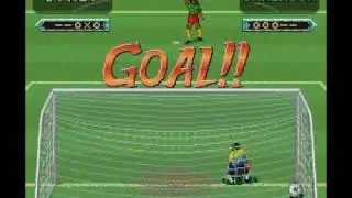 Capcom's Soccer Shootout penalties