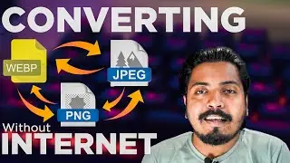 Changing Image Format without INTERNET without SOFTWARE 🔥🔥| Iconic Techno