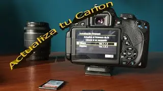 Como actualizar una cámara Canon