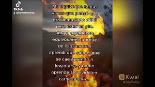 De los errores, aprendi y me quedaron experiencias