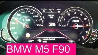 BMW M5 F90 разгон