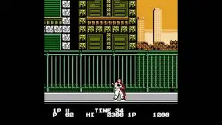 Bad Dudes (NES Gameplay)
