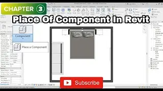 03-Place a component in Revit 2022 | For Beginners |