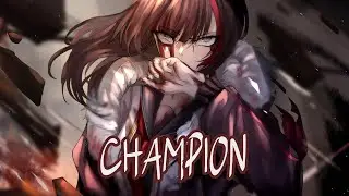 Nightcore - CHAMPION | NEONI x burnboy (Lyrics)