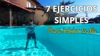 Rutina en PISCINA para ACTIVAR el cuerpo, Ejercicios Simples