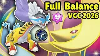 Raging Bolt Balance! Pokemon VGC 2026 Reg F Competitive Showdown Wifi Battles