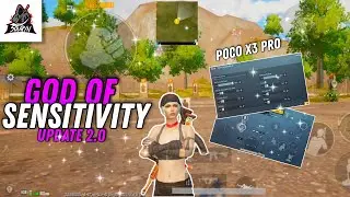 New🔥2.0 Update Best SENSITIVITY+Control Code 5 Finger| pubg mobile