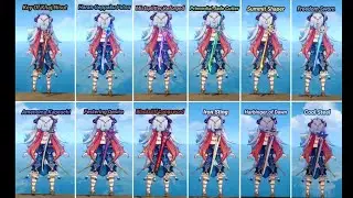 Nilou - Weapon Comparison (RAW DAMAGE) - Genshin Impact