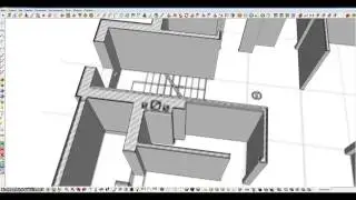 SketchUp Переводим чертёж из 2D в 3D модель ч 2