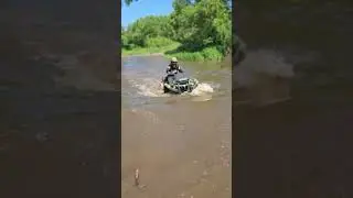 Брод на Yamaha Grizzly