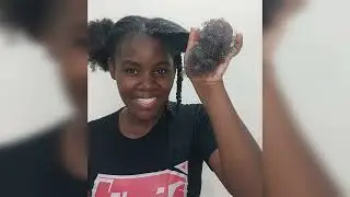 How to comb 4B/ 4C Hair to avoid breakage.