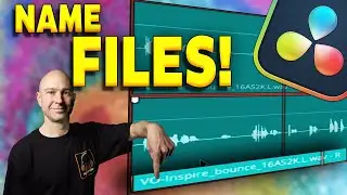 Name VOICEOVER Recordings Easily in DaVinci Resolve! | Quick Tip Tuesday!