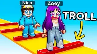 Trolling My Crush with an Extreme Troll Obby..