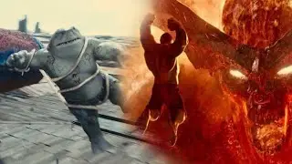 King shark vs Hulk Big monster