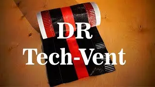 Аэроэлемент конька хребта DR Tech-Vent черный